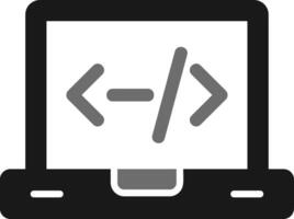 icono de vector de codificación