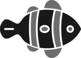 Clown Fish Vector Icon