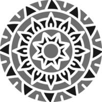 icono de vector de mandala