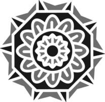 icono de vector de mandala