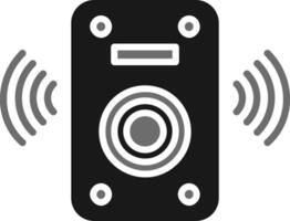 icono de vector de altavoz