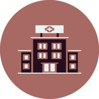 Hospital Building Vector Icon