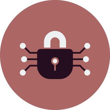Data Encryption Vector Icon