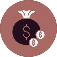 Money Loss Vector Icon