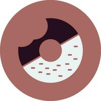 icono de vector de donut