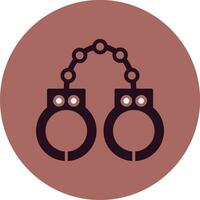 Handcuffs Vector Icon