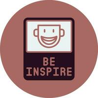 Be Inspired Vector Icon