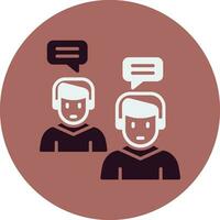 Conversation Vector Icon