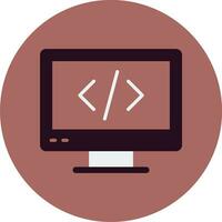 Web Coding Vector Icon