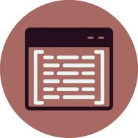 Coding Vector Icon