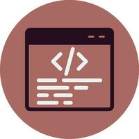 Web Programming Vector Icon