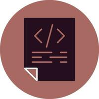 Script Vector Icon