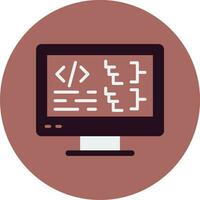 Computer Vector Icon
