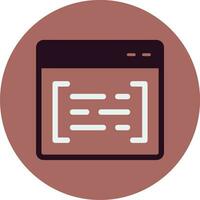 Browser Vector Icon