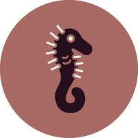 Seahorse Vector Icon