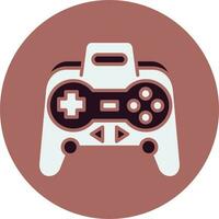 icono de vector de controlador de juego