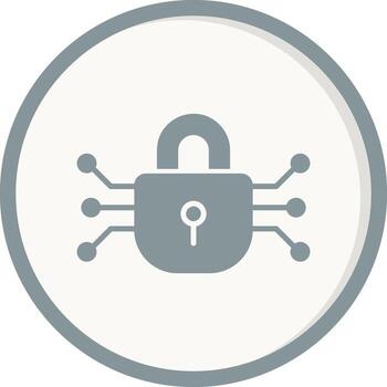 Data Encryption Vector Icon
