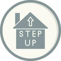 Step Up Vector Icon