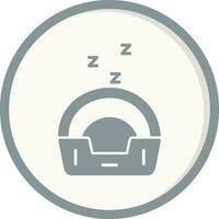 pet bed Vector Icon