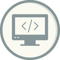 Web Coding Vector Icon