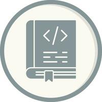 Coding Book Vector Icon