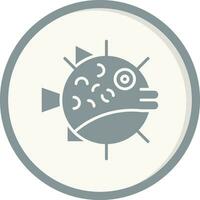 Puffer Fish Vector Icon