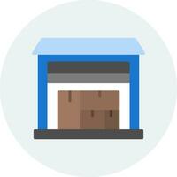 Warehouse Vector Icon