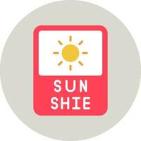 Sunshine Vector Icon