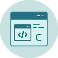 Computer Languages Vector Icon