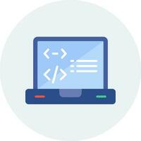 icono de vector de programación