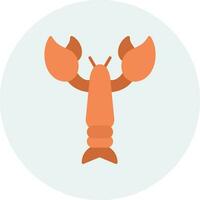 Lobster Vector Icon