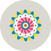 icono de vector de mandala