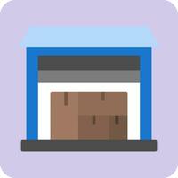 Warehouse Vector Icon