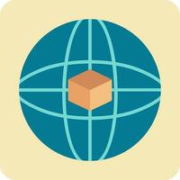 Global Network Vector Icon