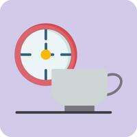 icono de vector de descanso para tomar café