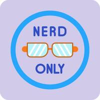 Nerd Only Vector Icon