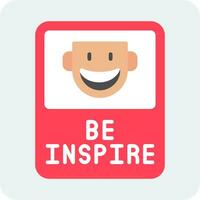 Be Inspired Vector Icon