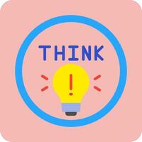 Think Vector Icon