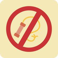 No Whip Vector Icon