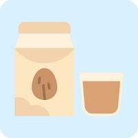 almond milk Vector Icon