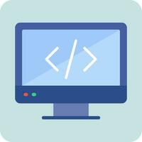 Web Coding Vector Icon