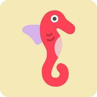 Seahorse Vector Icon