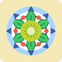 icono de vector de mandala