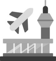 icono de vector de aeropuerto