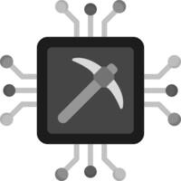 Gpu Mining Vector Icon