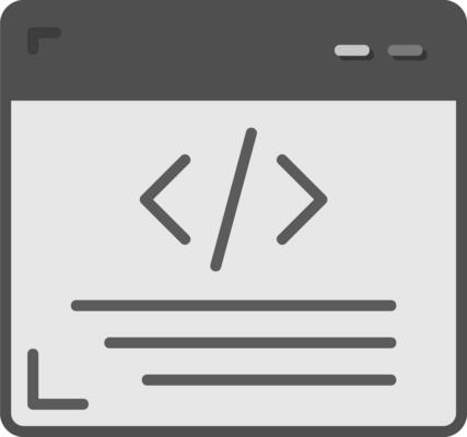 Web Programming Vector Icon