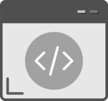 icono de vector de programación web