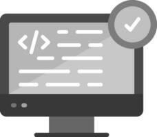 icono de vector de programación