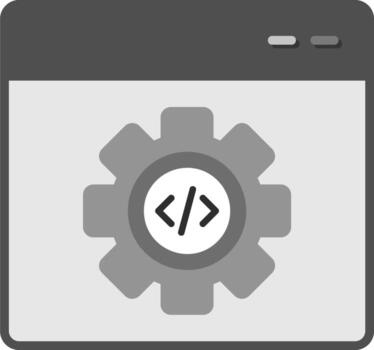 código mejoramiento vector icono