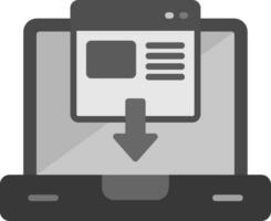 Landing Page Vector Icon